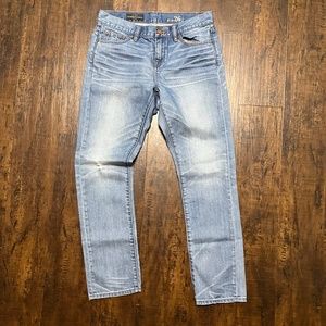 J Crew “slim broken in boyfriend” jeans, size 26
